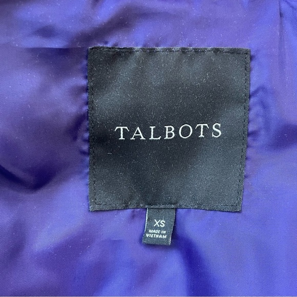 Talbots Down Puffer Vest with Ruffles - Picture 7 of 11